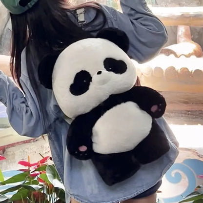 Kawaii Panda Plush Backpack