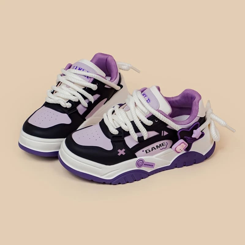 Kawaii Cartoon Bunny Star Game Sneakers