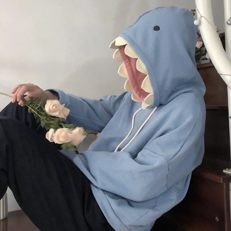 Kawaii shark hoodie sale