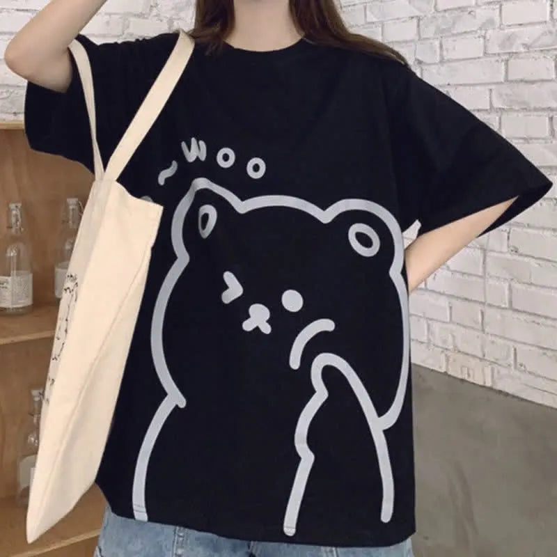 Kawaii Pinch Bear T-Shirt