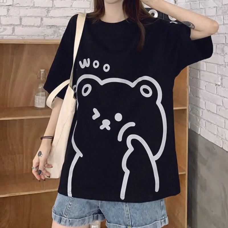 Kawaii Pinch Bear T-Shirt