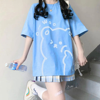 Kawaii Pinch Bear T-Shirt