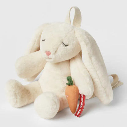 Kawaii Bunny Carrot Plush Embroidery Backpack