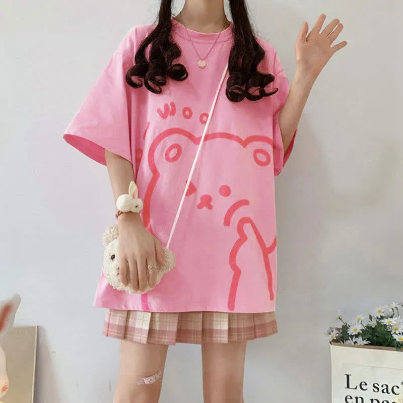 Kawaii Pinch Bear T-Shirt