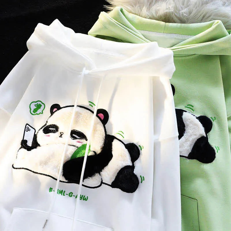 Panda hoodie cartoon best sale