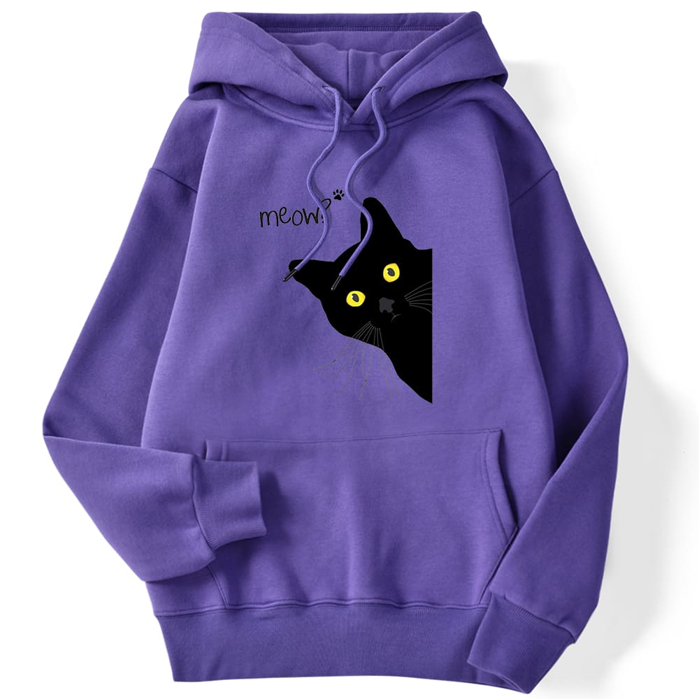 Meow Cat Hoodie