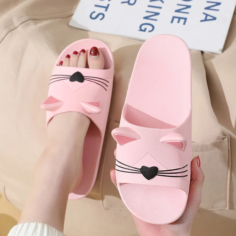 Summer Cat Slippers