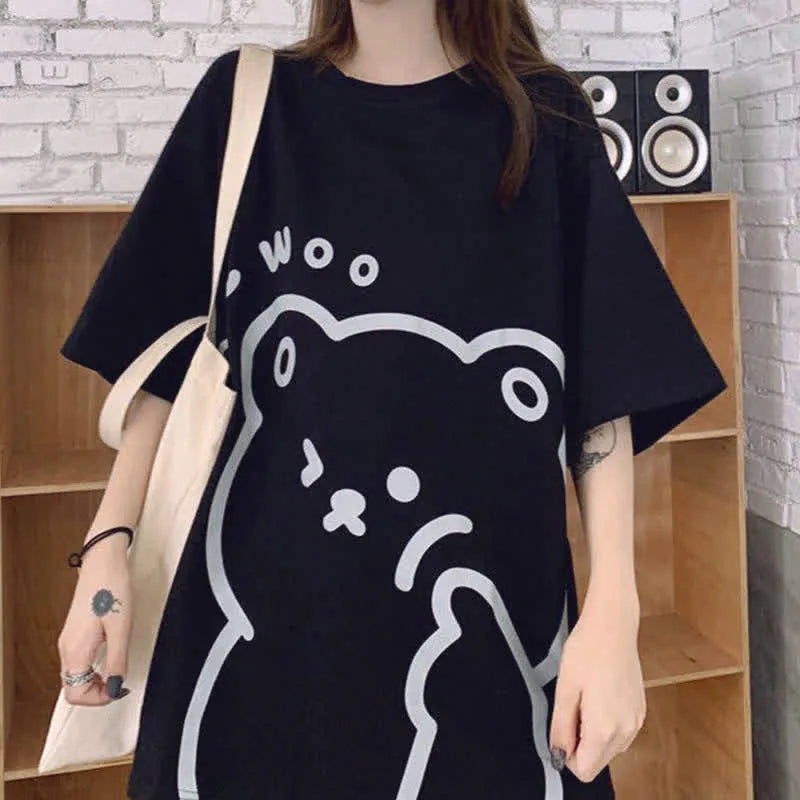 Kawaii Pinch Bear T-Shirt