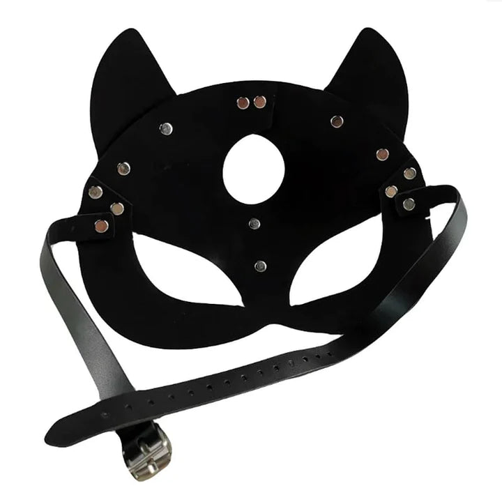 Sexy Kitty Cat Ears PU Cosplay Mask