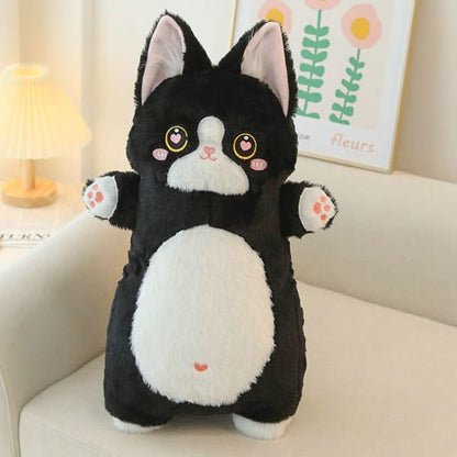 Fluffy Cartoon Kitty Pig Plushie Collection