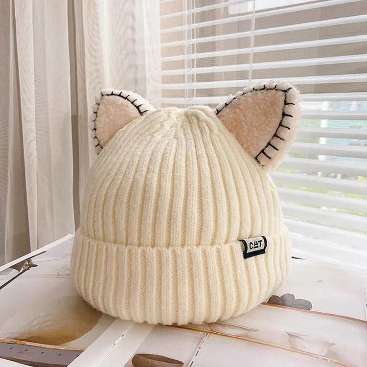 Cute Cartoon Cat Ears Hat