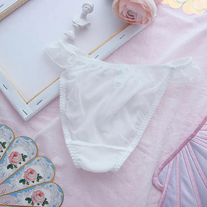 Sailor Moon Kitty Star Print Lace Lingerie Set