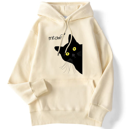 Meow Cat Hoodie