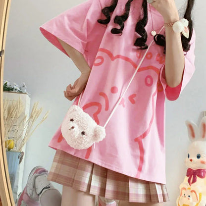 Kawaii Pinch Bear T-Shirt