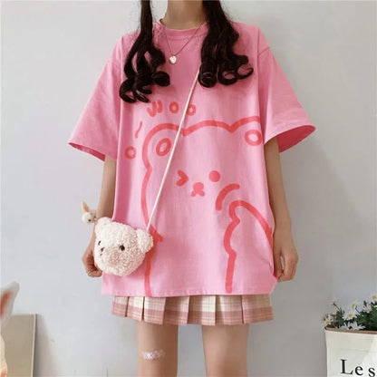 Kawaii Pinch Bear T-Shirt