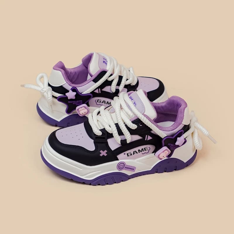 Kawaii Cartoon Bunny Star Game Sneakers