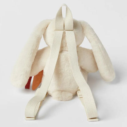 Kawaii Bunny Carrot Plush Embroidery Backpack