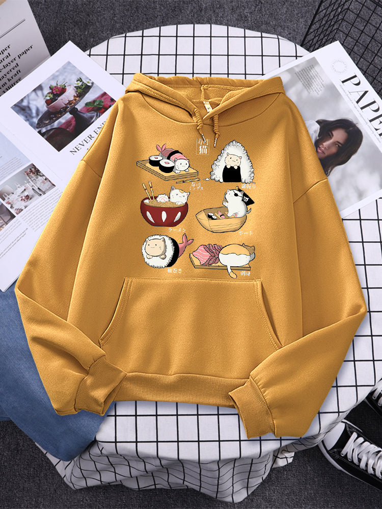 H&m sushi cat outlet sweatshirt