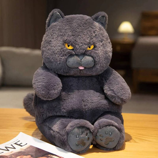 Evil Black Cat Stuffed Toy