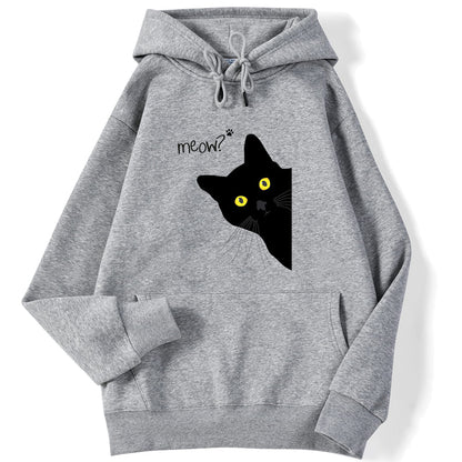 Meow Cat Hoodie