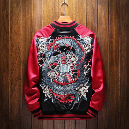 Dragon Samurai Warrior Sukajan Jacket