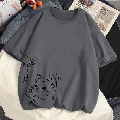 Feed Cat T-Shirt - Meowhiskers