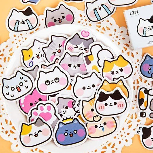 Journal Cat Sticker - Meowhiskers