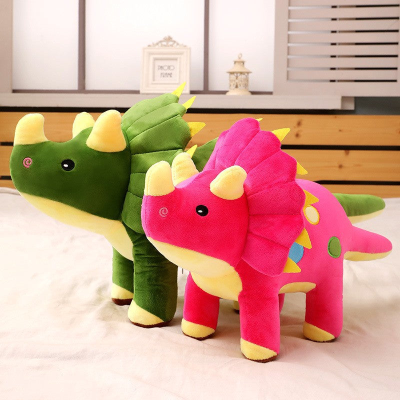 Kawaii Stuffed Triceratops Dinosaur Plush Toy