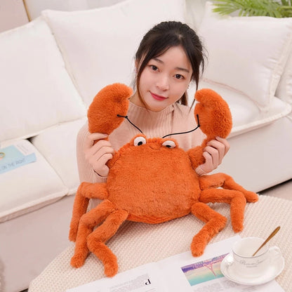 Kawaii Cute Cartoon Crab Plush Toy