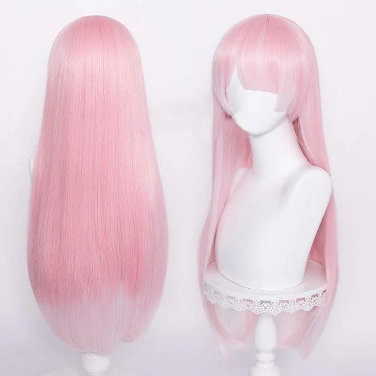 Kawaii Cosplay Anime Lolita Long Wigs With Hair Clip