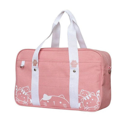 Kawaii JK Lolita Cartoon Cat Paws Uniform Crossbody Bag