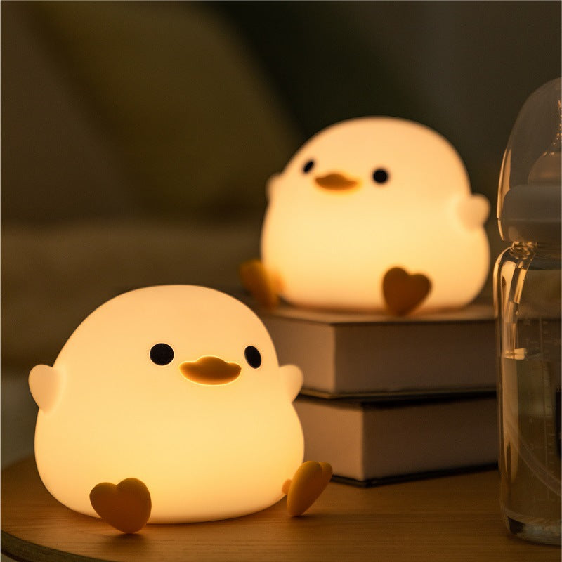 Kawaii Happy Cartoon Duck Night Light