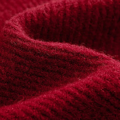 Cross Knit Sweater Ruffled Split Slip Dress Two Piece Set