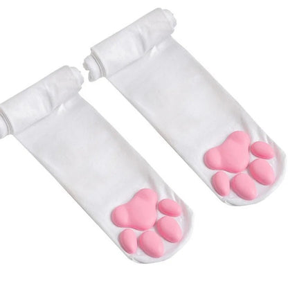 Kawaii Lolita Sweet 3D Cat Claw Toe Beanies Socks