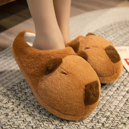 Kawaii Cartoon Capybara Slippers