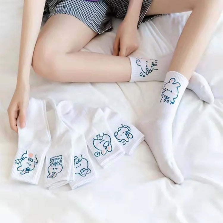 Kawaii Cute Cartoon Bunny Socks