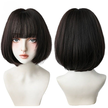 Kawaii Short Hair Tail Curls Wig