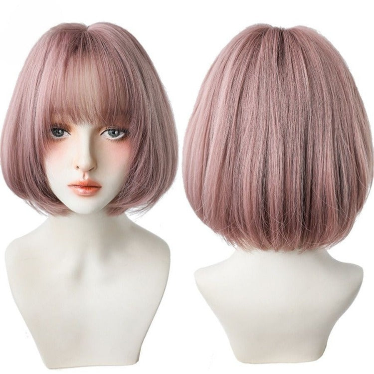 Kawaii Short Hair Tail Curls Wig