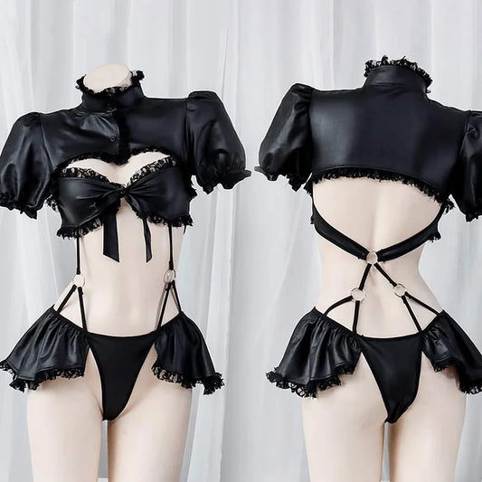 Sexy Private Cosplay Jumpsuit Lingerie Set