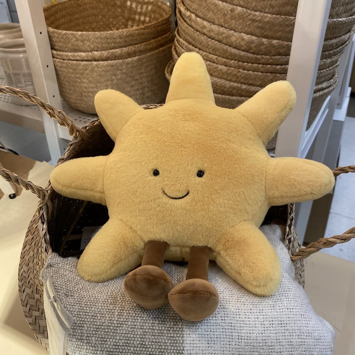 Kawaii Cute Sun Moon Plush Toy