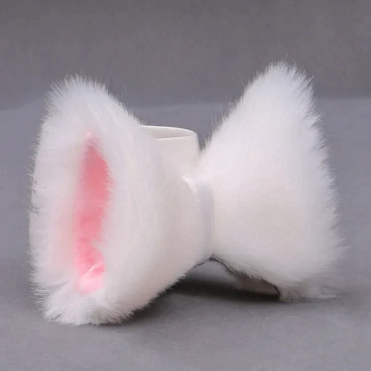 Kawaii Plush Fox Ears Hairpin Cosplay Costume Accessory