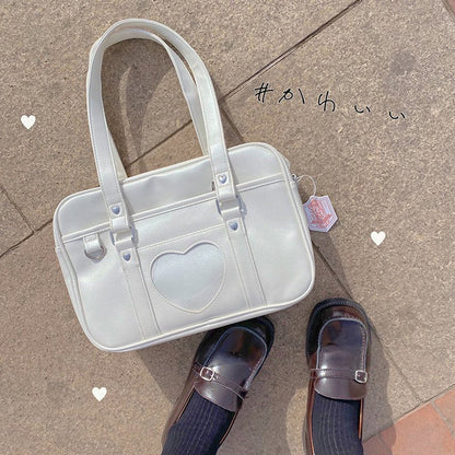 Kawaii JK Lolita Heart Back To School Bag