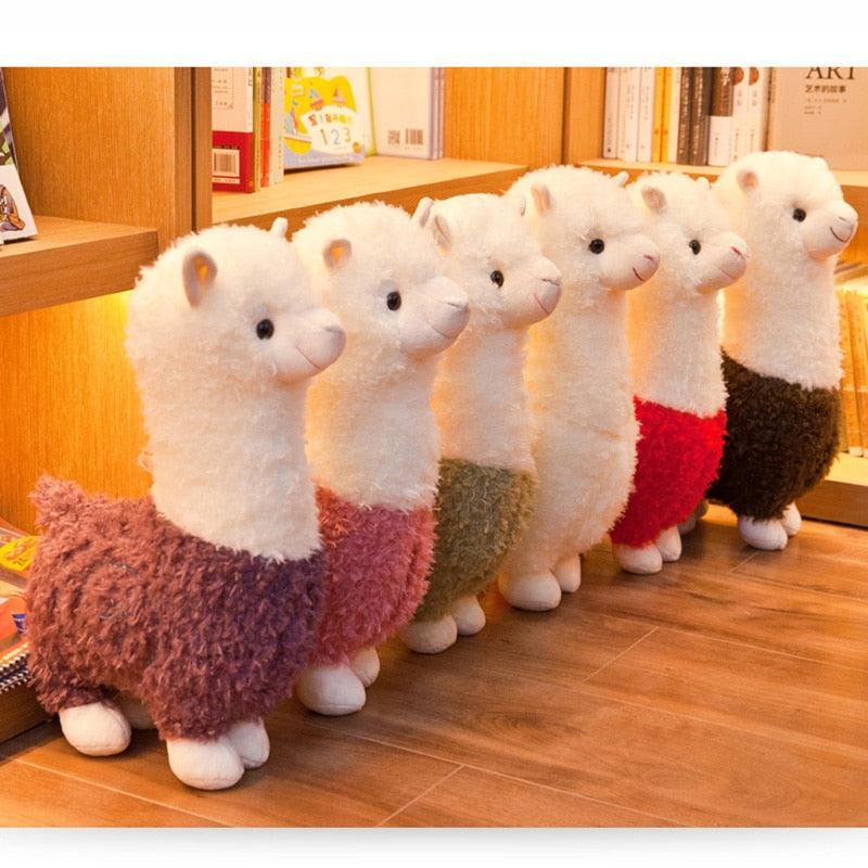 Kawaii Cute Fluffy Alpaca Plushies - Domestic Animals - Kawaii Bonjour