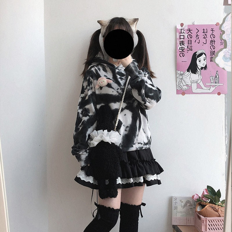 Kawaii Lolita Vintage Mini Skirt