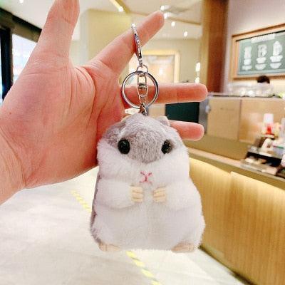 Kawaii Plush Hamster Keychains - Keychain, Keychains - Kawaii Bonjour