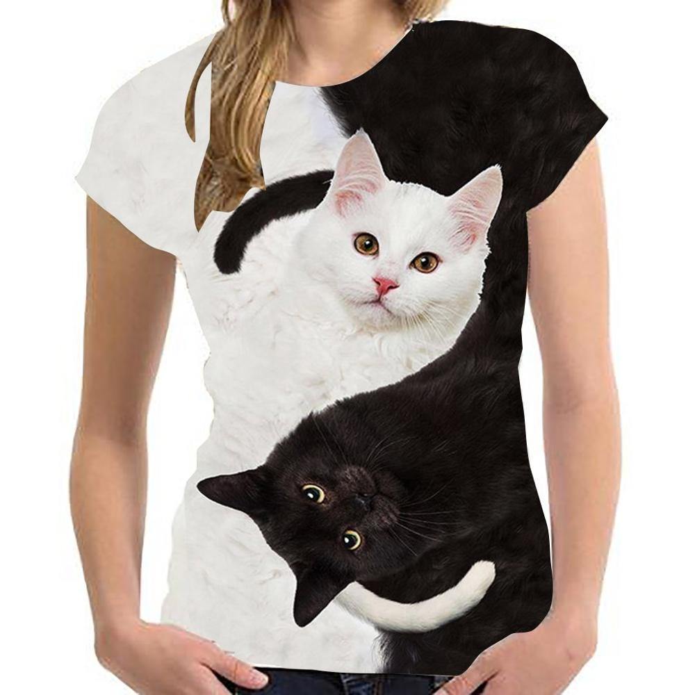 Couple Cat T-Shirt - Meowhiskers