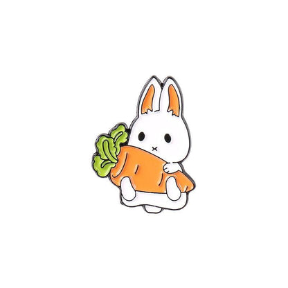 Kawaii Rabbit Lifestyle Enamel Pins - Enamel Pins - Kawaii Bonjour