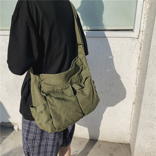 Fashion Back To School Messenger Bags - Crossbody Bag, Shoulder Bag - Kawaii Bonjour