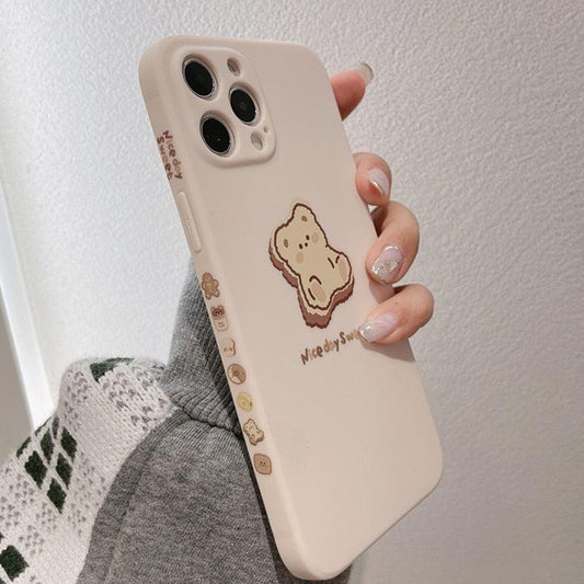 Kawaii Chilling Bear iPhone Case - iPhone Case - Kawaii Bonjour