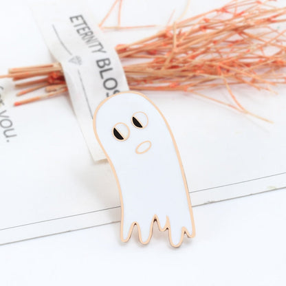 Halloween Funny Ghost Enamel Pins
